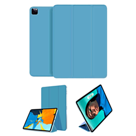 Smart Full Body Magnet Cover - LIGHT BLUE for iPad Pro 12.9 (3rd / 4th / 5th / 6th) / Air 13 2024 (Only Ground Shipping)