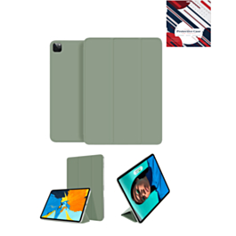 Smart Full Body Magnet Cover - DARK GREEN for iPad Pro 13 (7th / 2024) (Only Ground Shipping)