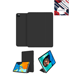 Smart Full Body Magnet Cover - BLACK for iPad Pro 13 (7th / 2024) (Only Ground Shipping)