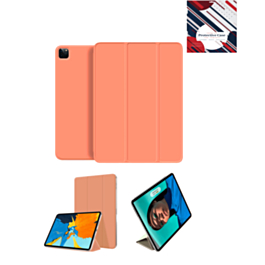 Smart Full Body Magnet Cover - ORANGE for iPad Pro 13 (7th / 2024) (Only Ground Shipping)