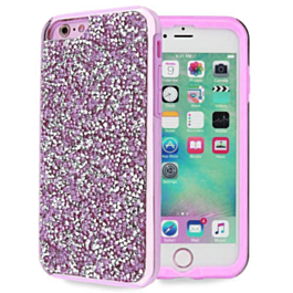 Bling Diamond Crystal Dual Layer Protection Case - PINK for iPhone 8P / 7P (Only Ground Shipping)