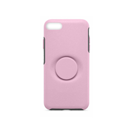 Dual Layer Heavy Duty Case with Pop Up Holder - PINK for iPhone 8P / 7P / 6SP / 6P (Only Ground Shipping)