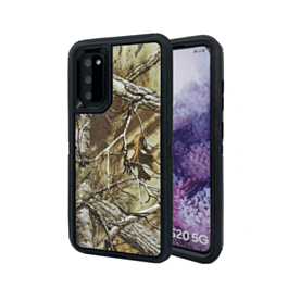 Heavy Duty Case for Galaxy S20 (CAMO BLACK) (Only Ground Shipping)