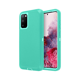 Heavy Duty Case for Galaxy S20 Plus (LIGHT TEAL) (Only Ground Shipping)
