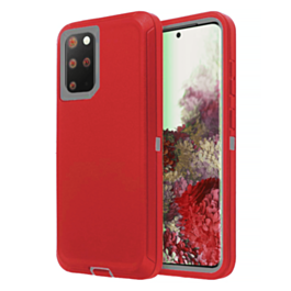 Heavy Duty Case for Galaxy S20 (RED & GRAY) (Only Ground Shipping)