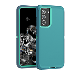 Heavy Duty Case for Galaxy S20 FE (LIGHT TEAL) (Only Ground Shipping)
