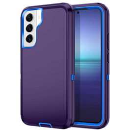 Heavy Duty Case for Galaxy S22 (DARK PURPLE & BLUE) (Only Ground Shipping)