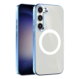 Galaxy S23 Plus Wireless Charging Case - BLUE (Full Bottom Close) (Only Ground Shipping)
