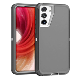 Heavy Duty Case for Galaxy S23 FE (GRAY & WHITE) (Only Ground Shipping)