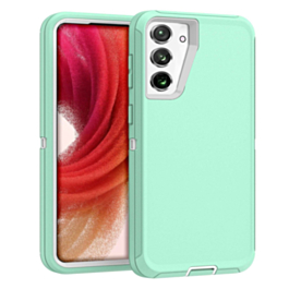 Heavy Duty Case for Galaxy S23 FE (LIGHT TEAL) (Only Ground Shipping)