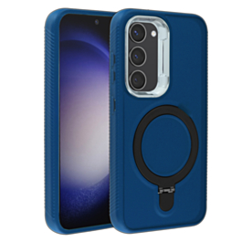 Support Heavy Duty Case with Wireless Charging Kickstand - ROYAL BLUE for Galaxy S23 Plus (Only Ground Shipping)