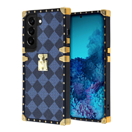 Square Luxury Case - Style 2 for Galaxy S23 Plus (Only Ground Shipping)