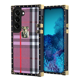 Square Luxury Case - Style 8 for Galaxy S23 Plus (Only Ground Shipping)