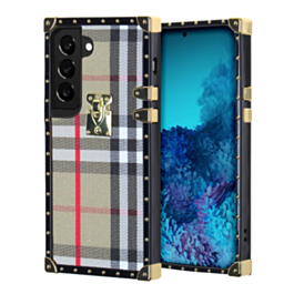 Square Luxury Case - Style 9 for Galaxy S23 (Only Ground Shipping)
