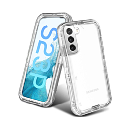 Galaxy S23 Plus Transparent Shockproof Case - CLEAR (Only Ground Shipping)