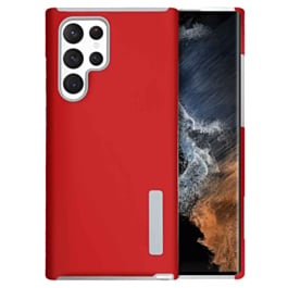 Galaxy S23 Ultra Dual Layer Protection Case - RED (Only Ground Shipping)