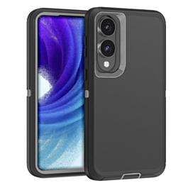 Heavy Duty Case for Galaxy S25E (BLACK & GRAY) (Only Ground Shipping)