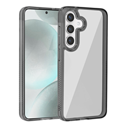 Hybrid Case with Air Cushion Technology for Galaxy S25 Plus / S24 Plus - BLACK (Only Ground Shipping)