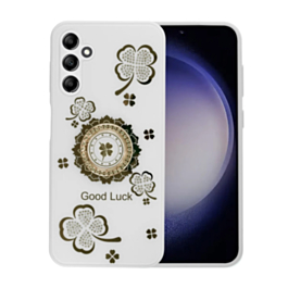Luxury Diamond Shiny Cases for Galaxy S25 Plus / S24 Plus - WHITE (Only Ground Shipping)