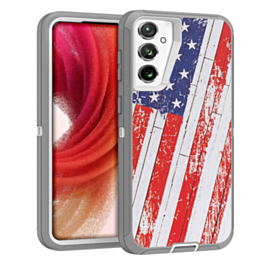 Heavy Duty Case for Galaxy S25 Plus / S24 Plus (US FLAG) (Only Ground Shipping)