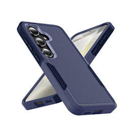 Dual Layers Shockproof Strong Case w/Ring (BLUE) for Galaxy S26 (Only Ground Shipping)