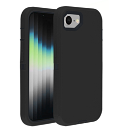 Heavy Duty Case for iPhone 16e / 17e (BLACK) (Only Ground Shipping)
