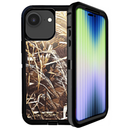 Heavy Duty Case - (CAMO BLACK) for iPhone 16e / 17e (Only Ground Shipping)