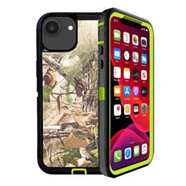 Heavy Duty Case - (CAMO GREEN) for iPhone 16e / 17e (Only Ground Shipping)