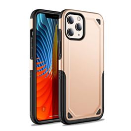 Armor Dual Layer Impact Shockproof Cover - GOLD for iPhone 12 / 12 Pro (Only Ground Shipping)