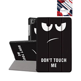 Old Style Notebook Design Case - Don't Touch for Galaxy Tab A9 Plus 2023 (11") / Tab A11 Plus 2025 (11") (Only Ground Shipping)