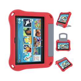 Lightweit Shockproof EVA Case with Handle Stand - RED for Galaxy Tab A9 Plus 2023 (11") / Tab A11 Plus 2025 (11") (Only Ground Shipping)