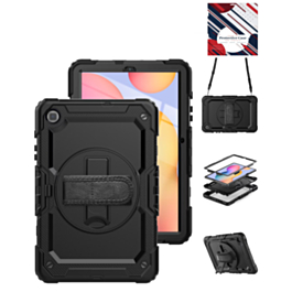 Silicone Hard Case for Galaxy Tab A9 Plus 2023 (11") (X210, X216, X218) / A11 Plus 2025 (11") (X230, X236) - (BLACK) (Only Ground Shipping)