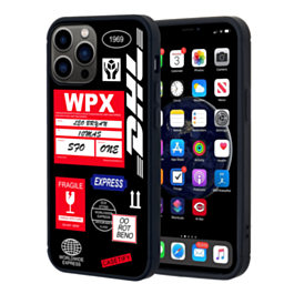 Hard PC Rear / Soft TPU New Style Case - Style 22 for iPhone 13 Pro (Only Ground Shipping)