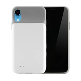 iPhone XR Slim Protective Battery Case (4000 mAh) (GRAY) (Only Ground Shipping)