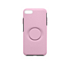 Dual Layer Heavy Duty Case with Pop Up Holder - PINK for iPhone 8P / 7P / 6SP / 6P (Only Ground Shipping)