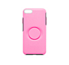Dual Layer Heavy Duty Case with Pop Up Holder - HOT PINK for iPhone 8P / 7P / 6SP / 6P (Only Ground Shipping)