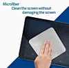 Soft Fiber Polishing Cloth for Apple Screens (16cm / 16cm) Washable and Reusable (Not Returnable)