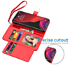Elegant Leather Wallet Case RED for iPhone 11 Pro Max (Only Ground Shipping)