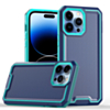 Slim Non-Slip Transparent Matte Case - BLUE for iPhone 13 Pro Max (Only Ground Shipping)