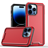 Slim Non-Slip Transparent Matte Case - RED for iPhone 13 Pro Max (Only Ground Shipping)