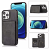 Leather Pocket Wallet Case - BLACK for iPhone 14 Pro Max (Only Ground Shipping)