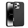 New Leather Case with Wireless Charger - BLACK for iPhone 16 Pro Max (Only Ground Shipping)