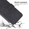 Leather Wallet Case with Card Slot - BLACK for iPhone 16 Pro (Only Ground Shipping)