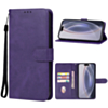Leather Wallet Case with Card Slot - PURLE for iPhone 16 Pro (Only Ground Shipping)