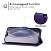 Leather Wallet Case with Card Slot - PURLE for iPhone 16 Pro (Only Ground Shipping)