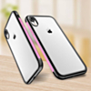 Shockproof Transparent Soft Gel TPU Case - PINK for iPhone XR (Only Ground Shipping)
