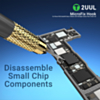 2UUL DA12 MicroFix Hook for Phone PCB Underfill Clean 3 Blades w/ Ultralight Carbon Fiber Holder Set