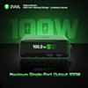 2UUL PC12 Smart Digital Display Multi-Port Desktop Charger (100W) (Only Ground Shipping)