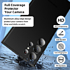 Camera Lens Protector with Metal Ring for Galaxy S23 Ultra (Black)