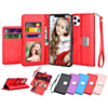 Elegant Leather Wallet Case RED for iPhone 11 Pro Max (Only Ground Shipping)